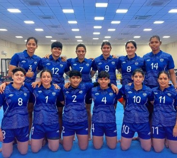 एशियन गेम्स भारतीय महिला कबड्डी टीम ने नेपाल को हराकर फाइनल में जगह बनाई एशियन गेम्स भारतीय महिला कबड्डी टीम ने नेपाल को हराकर फाइनल में जगह बनाई
