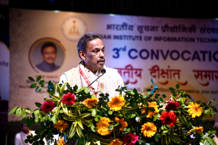 आईआईआईटी भागलपुर की नई पीढ़ी को प्रौद्योगिकी, नवाचार और ज्ञान के माध्यम से समाज और राष्ट्र में योगदान देना चाहिए विनोद तावड़े आईआईआईटी भागलपुर की नई पीढ़ी को प्रौद्योगिकी, नवाचार और ज्ञान के माध्यम से समाज और राष्ट्र में योगदान देना चाहिए विनोद तावड़े
