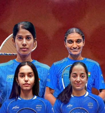 एशियन गेम्स 2026 भारत की पुरुष और महिला स्क्वैश टीम ने कटाया सेमीफाइनल का टिकट, पक्के हुए दो और मेडल एशियन गेम्स 2026 भारत की पुरुष और महिला स्क्वैश टीम ने कटाया सेमीफाइनल का टिकट, पक्के हुए दो और मेडल