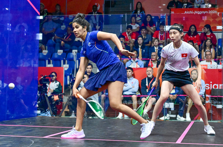 एशियन गेम्स 2026 भारतीय महिला स्क्वैश टीम ने जीता ब्रॉन्ज मेडल, सेमीफाइनल में हांगकांग के खिलाफ मिली हार