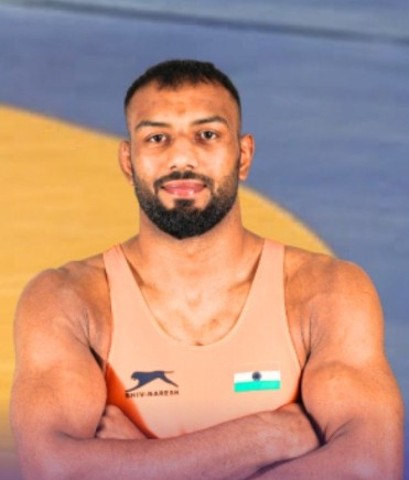 एशियन गेम्स 2026 नितेश ने ग्रीको-रोमन रेसलिंग के फाइनल में बनाई जगह, खत्म किया 64 साल का इंतजार एशियन गेम्स 2026 नितेश ने ग्रीको-रोमन रेसलिंग के फाइनल में बनाई जगह, खत्म किया 64 साल का इंतजार