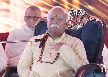राष्ट्र और धर्म अलग नहीं, जब राष्ट्र कमजोर होता है तो धर्म पर खतरा आता है  मोहन भागवत