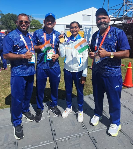 हम अपने प्रतिद्वंद्वियों के बारे में नहीं सोच रहे थे, महिला रिकर्व तीरंदाजी टीम के गोल्ड मेडल जीतने पर बोलीं कीर्ति हम अपने प्रतिद्वंद्वियों के बारे में नहीं सोच रहे थे, महिला रिकर्व तीरंदाजी टीम के गोल्ड मेडल जीतने पर बोलीं कीर्ति