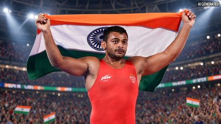 एशियन गेम्स रेसलर दीपक पूनिया ने 97 किग्रा कुश्ती में देश के लिए जीता ब्रॉन्ज मेडल एशियन गेम्स रेसलर दीपक पूनिया ने 97 किग्रा कुश्ती में देश के लिए जीता ब्रॉन्ज मेडल