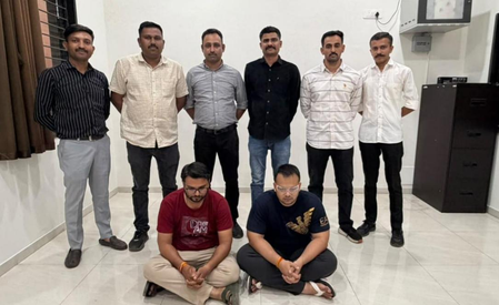 गुजरात बुजुर्ग डॉक्टर को डिजिटल अरेस्ट कर 58.5 लाख रुपए कराए ट्रांसफर, दो आरोपी गिरफ्तार