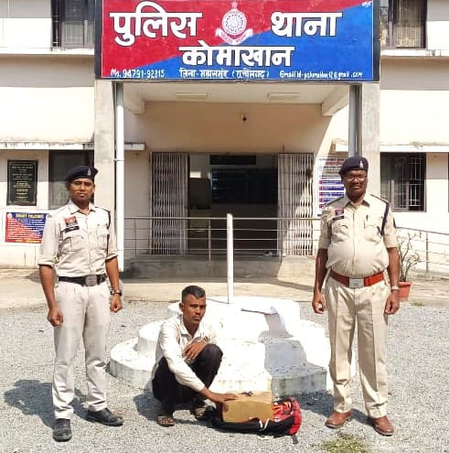 ऑपरेशन निश्चय बस का इंतजार कर रहे व्यक्ति के बैग से निकला गांजा, पूछताछ के बाद गिरफ्तार
