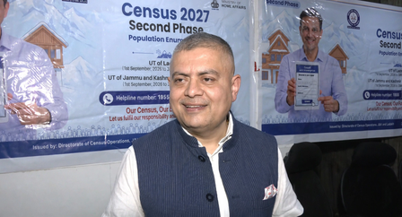 जम्मू-कश्मीर और लद्दाख के बर्फीले इलाकों में जनसंख्या की गणना पूरी, शेष जिलों में फरवरी 2027 में होगी प्रक्रिया जम्मू-कश्मीर और लद्दाख के बर्फीले इलाकों में जनसंख्या की गणना पूरी, शेष जिलों में फरवरी 2027 में होगी प्रक्रिया