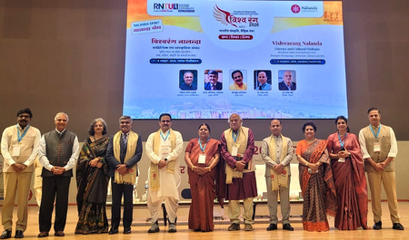 बिहार नालंदा विश्वविद्यालय में ‘विश्वरंग नालंदा 2026’ की शुरुआत, भाषा-संस्कृति से पूर्वोत्तर और दक्षिण-पूर्व एशिया के बीच संवाद पर जोर