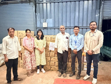 महाराष्ट्र  पुणे संभाग में खाद्य एवं औषधि प्रशासन की बड़ी कार्रवाई, 1.29 करोड़ रुपए का खाद्य तेल जब्त