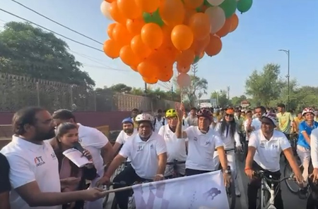 वाराणसी संडे ऑन साइकिल कार्यक्रम का आयोजन, मनसुख मांडविया रहे मुख्य अतिथि वाराणसी संडे ऑन साइकिल कार्यक्रम का आयोजन, मनसुख मांडविया रहे मुख्य अतिथि