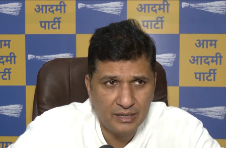 सीजेपी प्रदर्शन रोकना लोकतंत्र का काला दिन, सौरभ भारद्वाज बोले-बदलाव नहीं रोक पाएगी भाजपा