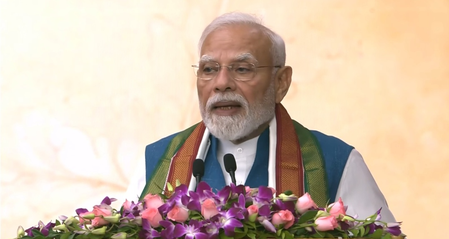 हम 2036 ओलंपिक्स की मेजबानी का सपना लेकर आगे बढ़ रहे हैं, युवाओं के पास अनंत मौके पीएम मोदी हम 2036 ओलंपिक्स की मेजबानी का सपना लेकर आगे बढ़ रहे हैं, युवाओं के पास अनंत मौके पीएम मोदी