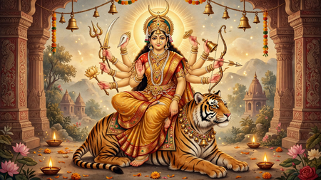 13 अक्टूबर का पंचांग मां के तीसरे स्वरूप चंद्रघंटा की पूजा करना विशेष फलदायी, सुबह 1149 से दोपहर 1236 बजे तक अभिजीत मुहूर्त