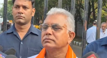 मल्लिकार्जुन खड़गे को मीडिया में बयान देने का अधिकार भाजपा ने दिया दिलीप घोष