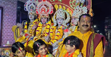 राजस्थान  डीग के 137 साल पुराने रामलीला महोत्सव में निकली भव्य राम बारात, जय श्रीराम के जयकारों से गूंजा डीग