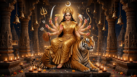 हे देवी! आप वैष्णवी शक्ति हैं, प्रधानमंत्री मोदी ने सुभाषित साझा कर मां चंद्रघंटा की स्तुति की हे देवी! आप वैष्णवी शक्ति हैं, प्रधानमंत्री मोदी ने सुभाषित साझा कर मां चंद्रघंटा की स्तुति की