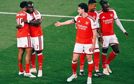 चैंपियंस लीग आर्सेनल ने लिली को 3-0 से हराया, 7 मिनट में दागे तीनों गोल