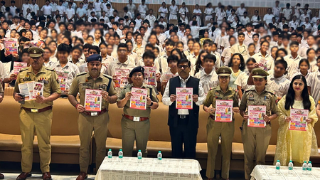 मिशन शक्ति अभियान फेज-6.0 गौतमबुद्धनगर में 5,000 विद्यार्थियों को साइबर सुरक्षा के प्रति किया जागरूक