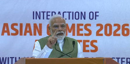 एशियन गेम्स 2026 के भारतीय दल से मुलाकात, पीएम मोदी बोले- यह सिर्फ आपकी नहीं, पूरे देश की सफलता है