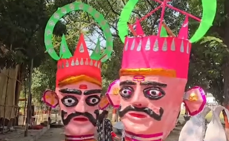 पटना में 90 फीट के रावण का होगा दहन, आधे घंटे तक होगी इको-फ्रेंडली आतिशबाजी पटना में 90 फीट के रावण का होगा दहन, आधे घंटे तक होगी इको-फ्रेंडली आतिशबाजी