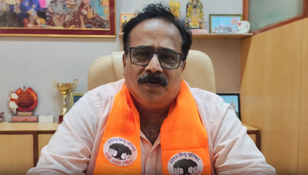 बाबा बागेश्वर की सनातन एकता रथ यात्रा को विहिप का समर्थन, श्रीराज नायर ने दी शुभकामनाएं बाबा बागेश्वर की सनातन एकता रथ यात्रा को विहिप का समर्थन, श्रीराज नायर ने दी शुभकामनाएं