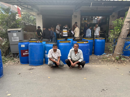 गुजरात 12.67 करोड़ रुपए की गांजा मिश्रित टैबलेट जब्त, दो आरोपी गिरफ्तार