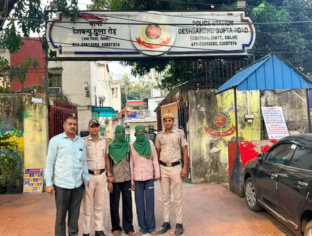 दिल्ली पुलिस ने लूट के मामले को सुलझाया, दो गिरफ्तार, एक नाबालिग पकड़ा गया