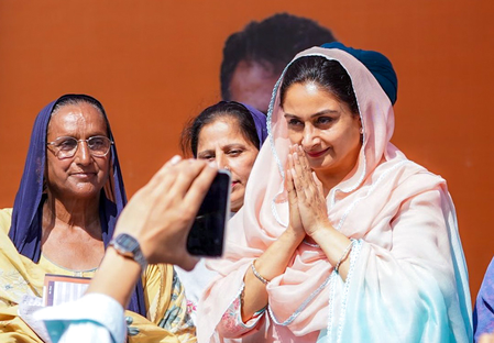 ड्रग्स के खिलाफ कार्रवाई छोड़ आवाज दबा रही सरकार, हरसिमरत कौर बादल का भगवंत मान पर निशाना