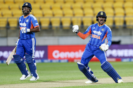 3rd T20I: Abhishek's mayhem powers India to series-sealing win over New Zealand
