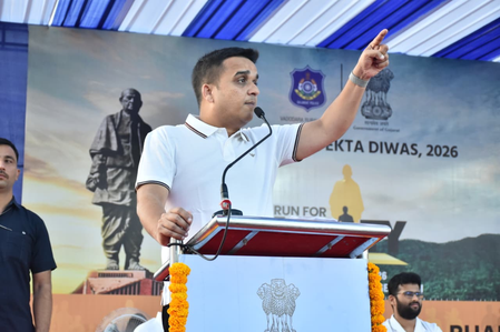 सरदार पटेल की एकता की परिकल्पना आने वाली पीढ़ियों का मार्गदर्शन करेगी हर्ष संघवी