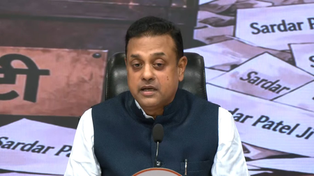 वोट चोरी की शुरुआत नेहरू ने की थी, सरदार पटेल को प्रधानमंत्री बनने से वंचित रखा गया संबित पात्रा