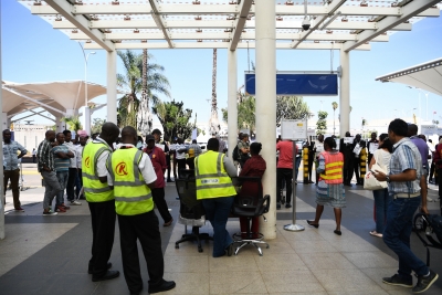 Workers' strike disrupts flights at Kenya's main airport Workers' strike disrupts flights at Kenya's main airport