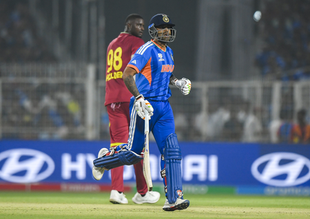 टी20 वर्ल्ड कप भारत-वेस्टइंडीज के बीच सुपर-8 मैच में बना अनोखा रिकॉर्ड