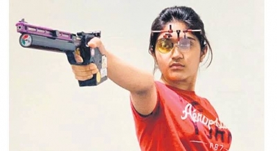 <div>ISSF World C'ship: Esha nails maiden individual medal with bronze in women’s 25m pistol</div>