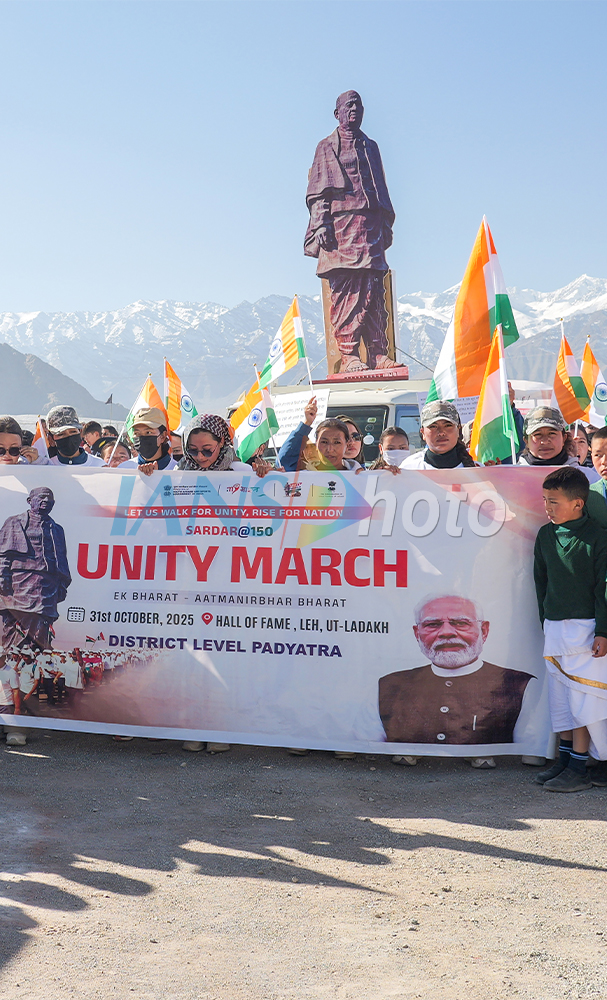 'Run for Unity' in Leh