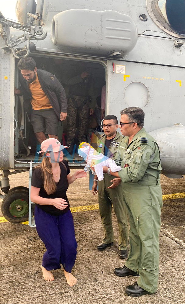 Operation Sagar Bandhu in Colombo