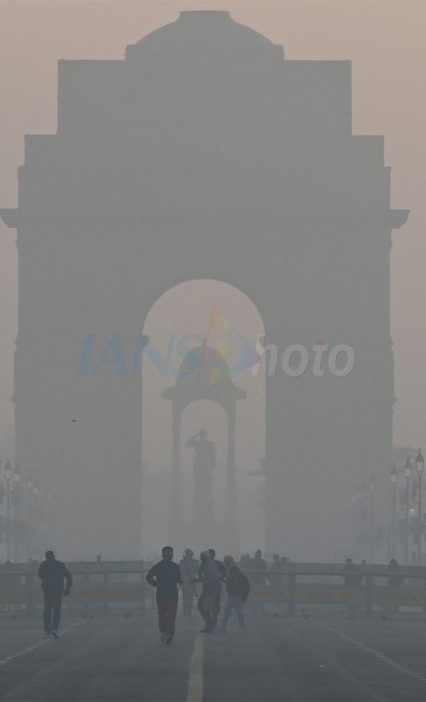 Winter Morning in New Delhi