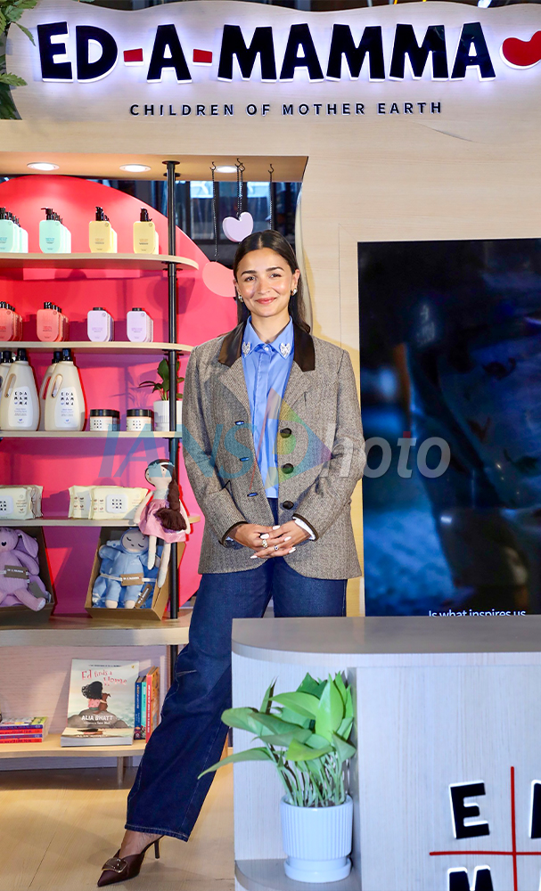 Alia Bhatt at Ed-A-Mamma Babycare Launch