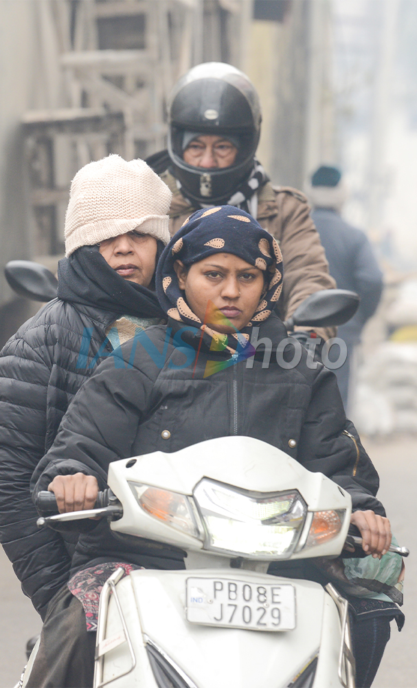 Biting Cold Disrupts Daily Life
