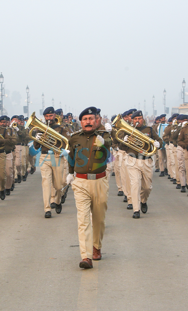 Republic Day Parade Rehearsal in New Delhi