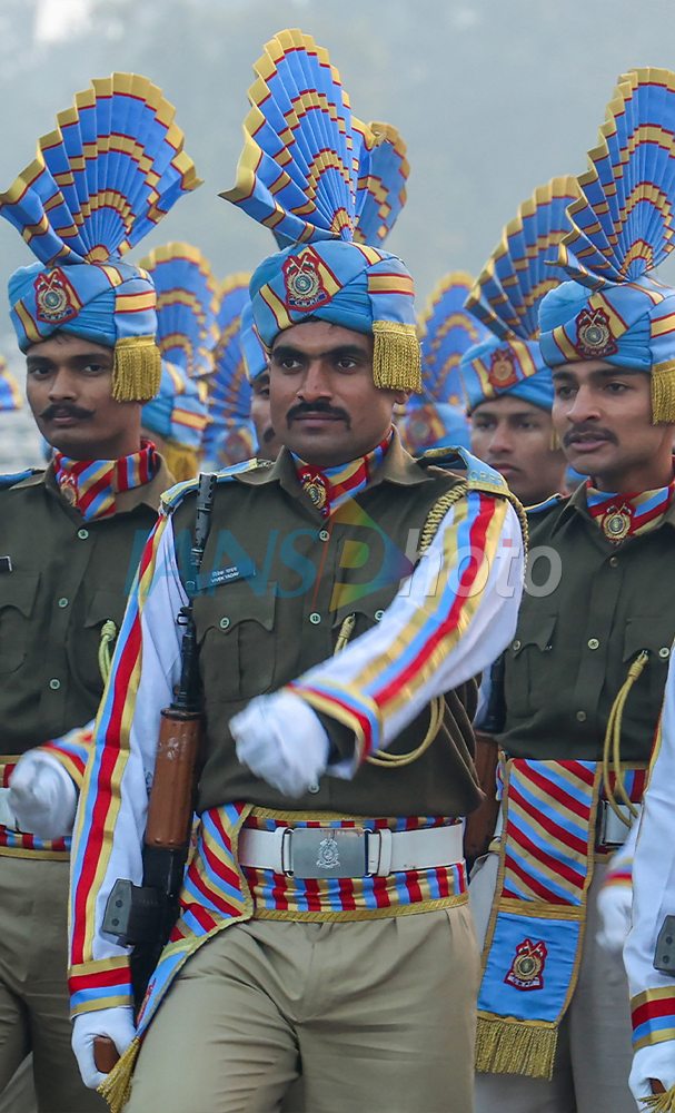 Republic Day Parade Rehearsal in New Delhi