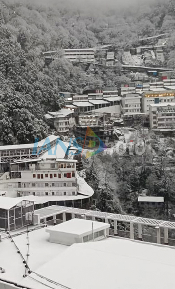 Heavy Snowfall in Mountains