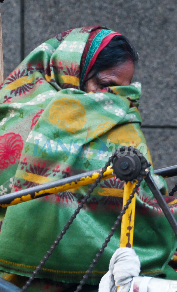 Cold Weather on Winter Morning in New Delhi
