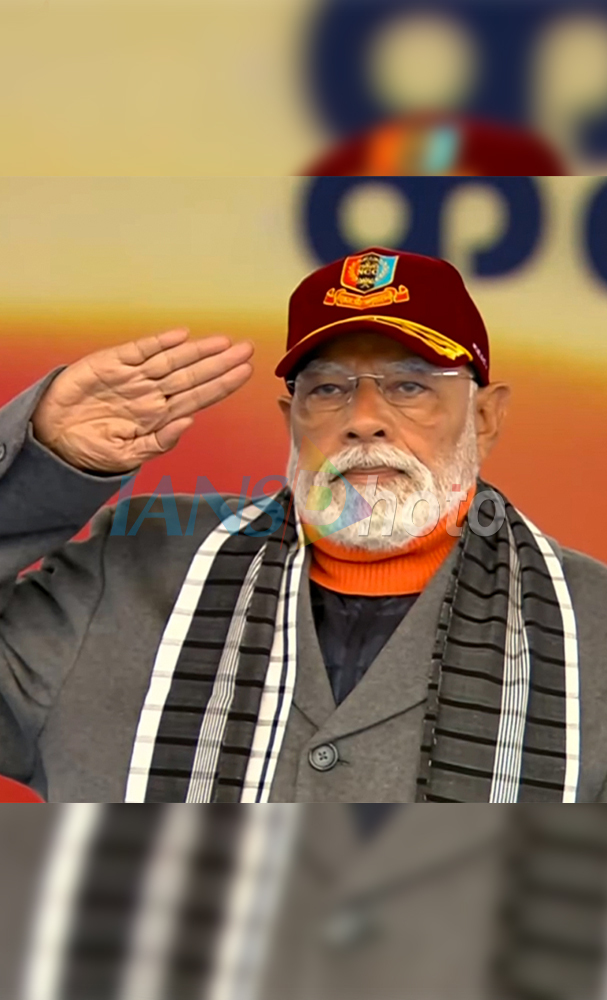 PM Narendra Modi Attends Annual NCC PM Rally