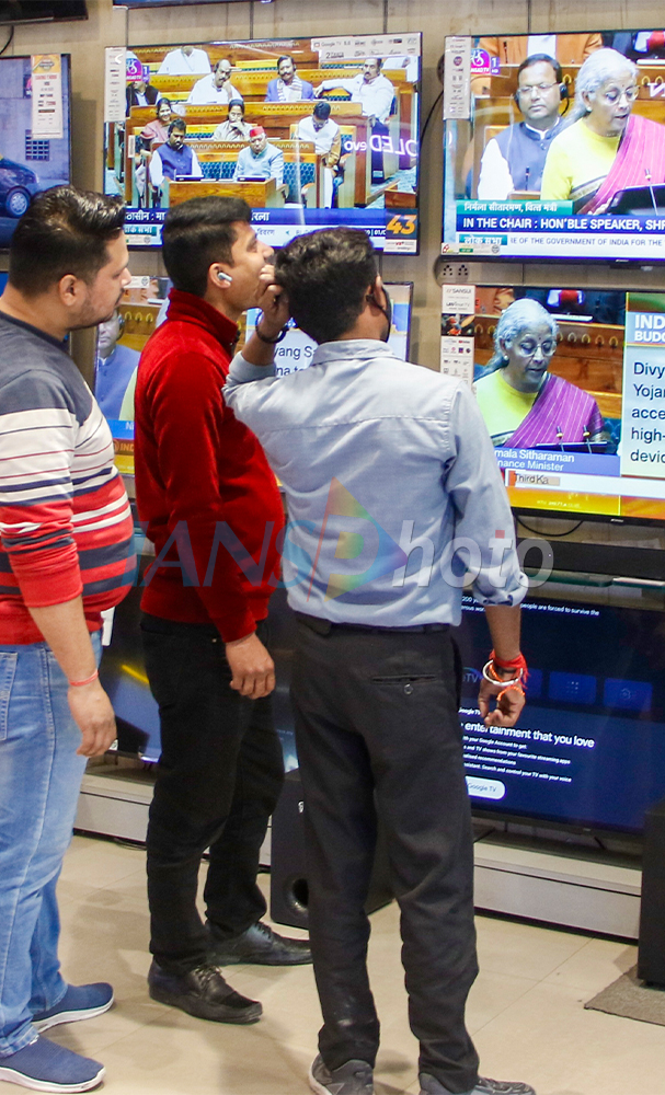 People Watch Union Budget 2026–27