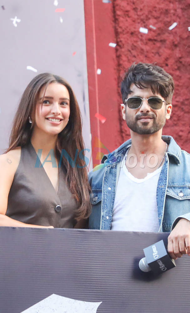 Shahid Kapoor and Tripti Dimri Promote Film ‘O’Romeo’ at Gaiety Galaxy