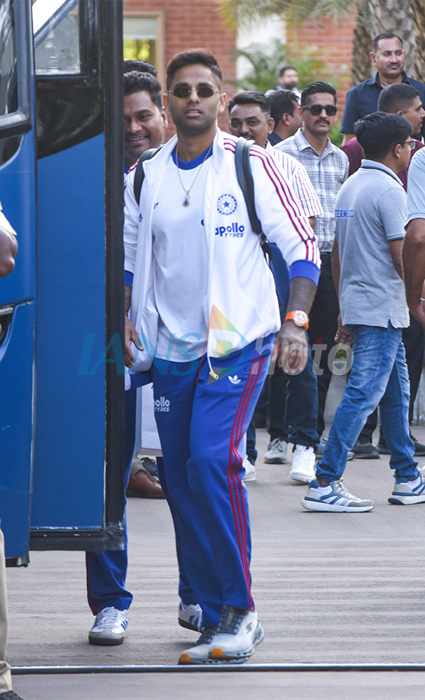 Indian Team Arrives in Ahmedabad for T20 World Cup Final