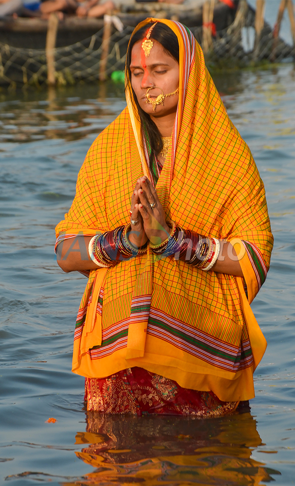 Sandhya Arghya During Chaiti Chhath