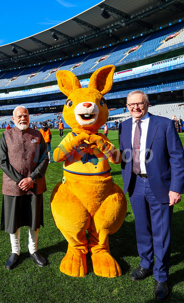 PM Modi Visits MCG with Australian PM Albanese