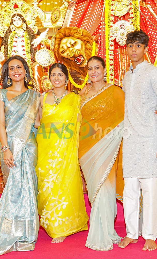 Celebrities Attend Durga Puja Celebrations
